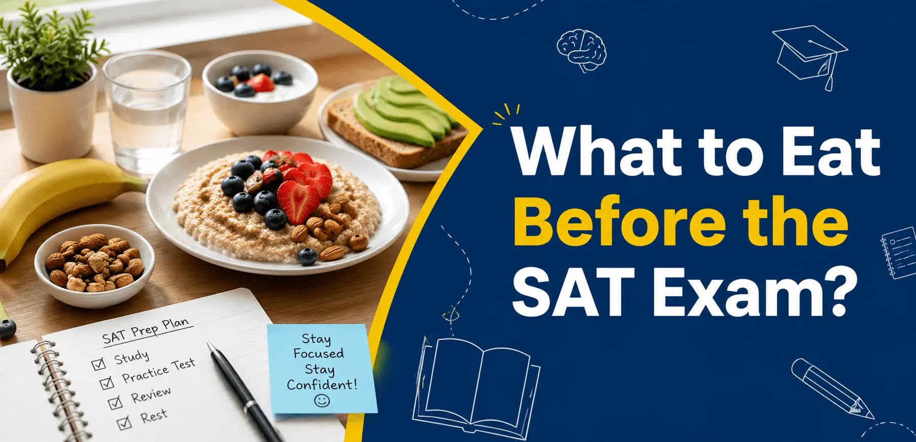 What to Eat Before the SAT Exam