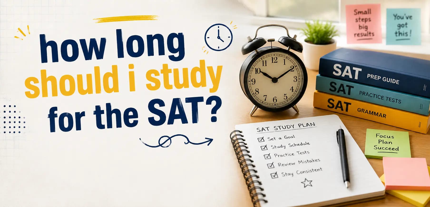 How Long Should I Study for the SAT?